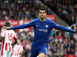 Morata Hat-trick, Chelsea Gilas Stoke 4-0