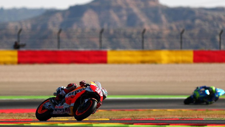Marquez Juara di Aragon, Pebalap Spanyol Kuasai Podium