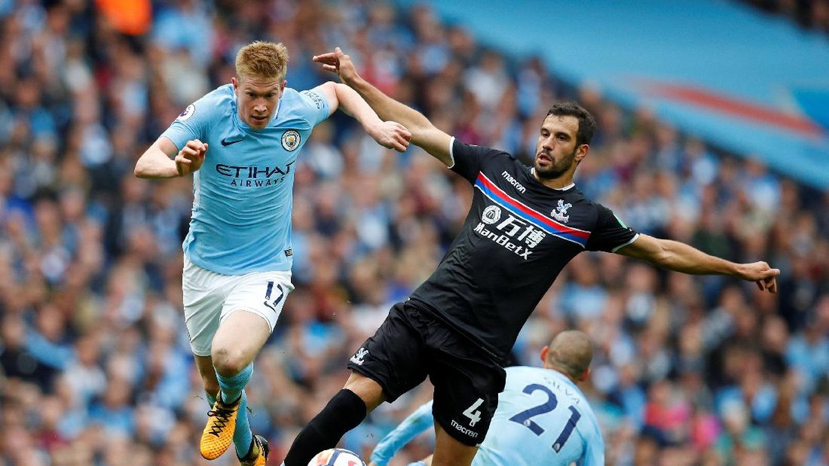 Manchester City menang telak atas Crystal Palace (Foto: Phil Noble/Reuters)