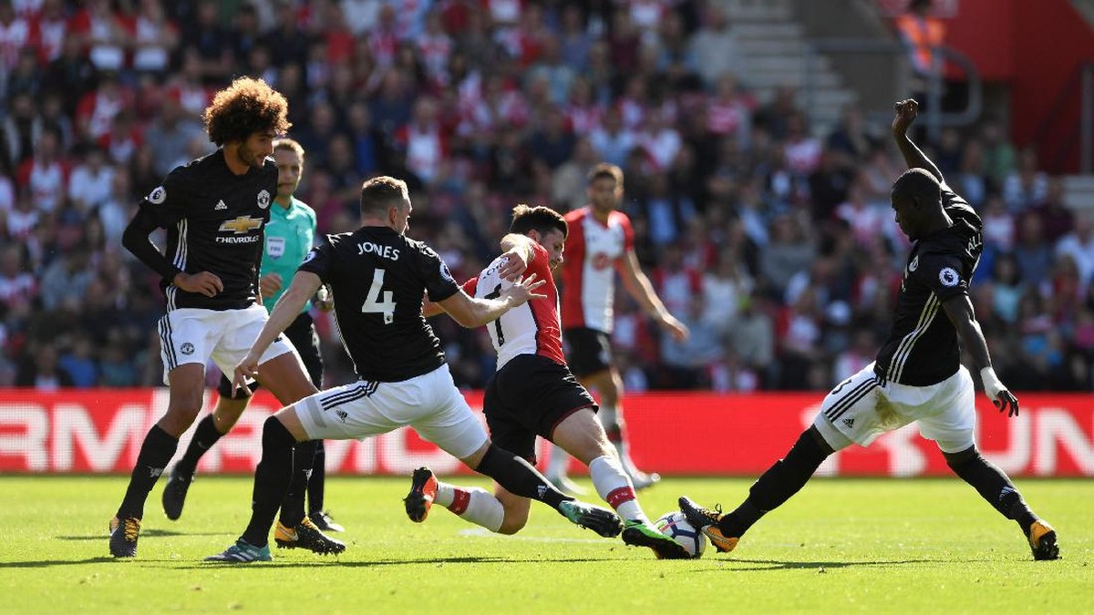 Manchester United saat melawan Southampton di Liga Inggris (Foto: Tony OBrien/Reuters)