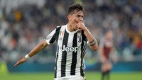 Paulo Dybala menjadi sosok tertajam di Juventus sejauh ini, dengan sumbangan 10 gol dari tujuh pertandingan. Dia menjadi pengganti Gonzalo Higuain yang sedang menurun belakangan ini. (Foto: Massimo Pinca/ REUTERS)