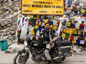 Pria Ini Keliling 35 Negara Naik Sepeda Motor