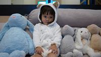 Foto: Ekspresi Menggemaskan Gempi Saat Bermain