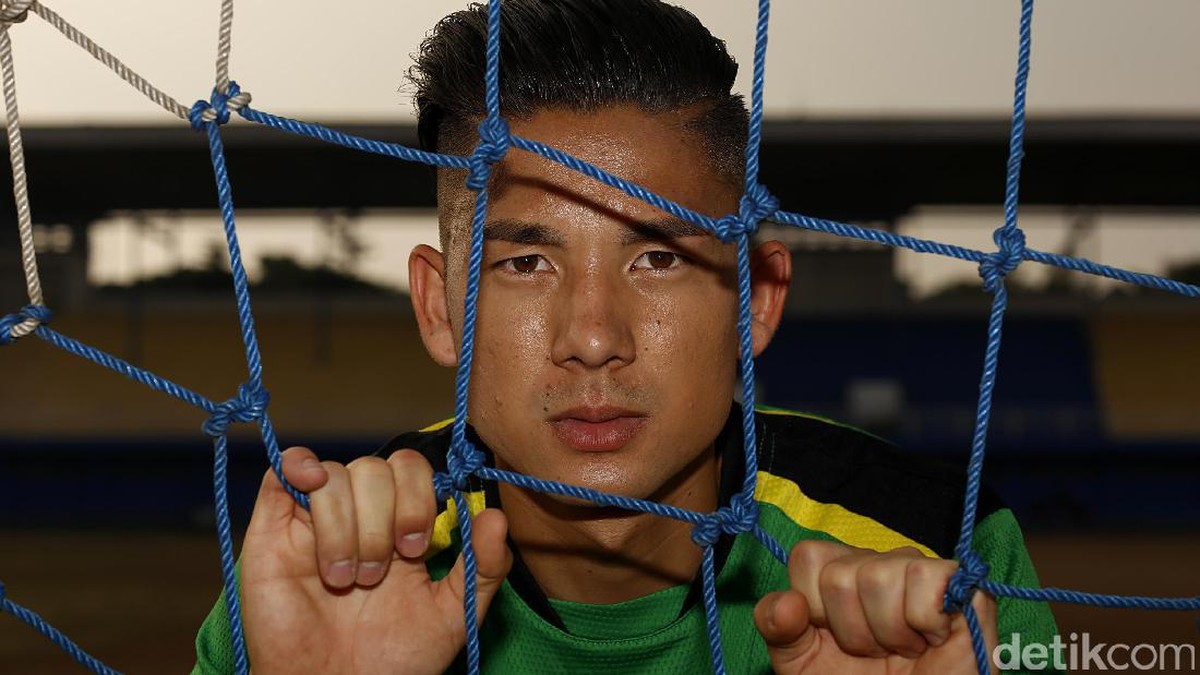 Pesepakbola Persib Bandung Kim Kurniawan (Muhammad Ridho/DetikSport)