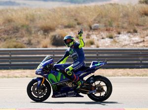 Rossi di Aragon: Sempat Diragukan Balapan, Malah Finis Kelima