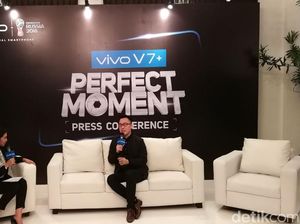 Vivo V7+, Ponsel Pertama Berkamera Depan 24 MP