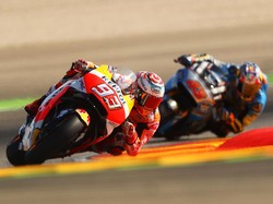 Marquez Sempat Kesulitan Jinakkan Motornya