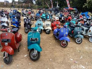 Puluhan Ribu Skuteris Bakal Lebaran 2019 di Yogyakarta