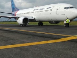 Aspal Taxiway Bandara Makassar Amblas, Sempat Sebabkan Delay