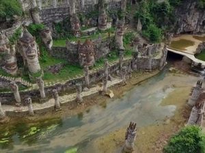 Foto: Kastil yang Dibangun karena Rindu Kampung Halaman Foto: Kastil yang Dibangun karena Rindu Kampung Halaman