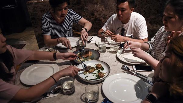 Foto: Sajian Serangga di Restoran Mewah Thailand