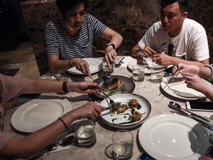 Foto: Sajian Serangga di Restoran Mewah Thailand