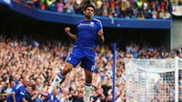 Diego Costa (2014- ). Mencetak delapan gol dalam enam laga awalnya bersama Chelsea di Premier League. (Foto: Paul Gilham/Getty Images)