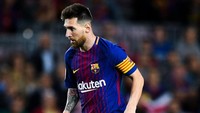 Lionel Messi (Barcelona). Sembilan gol dalam lima pertandingan liga (540 menit). Rata-rata = satu gol per 60 menit. (Foto: David Ramos/Getty Images)
