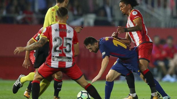 Lionel Messi disebut gelandang Girona, Pablo Maffeo, pemain yang memiliki karakter bagus di luar lapangan. (