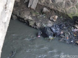 Dear Pemkab Garut, Sungai Ciwalen Bau Tercemar Limbah Kulit