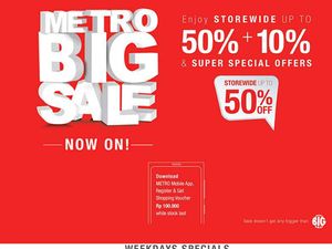 Ada Metro Big Sale Sekarang