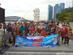 Hebat! Mantan Murid Ajak 65 Guru Piknik Gratis ke Luar Negeri