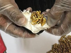 Selundupkan Emas Dalam Bokong, Traveler Tertangkap di Bandara