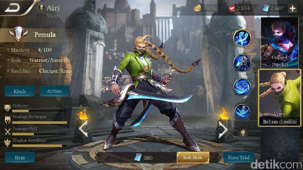 Perkenalkan Airi, Ninja Maut yang Cantik Jagoan AoV