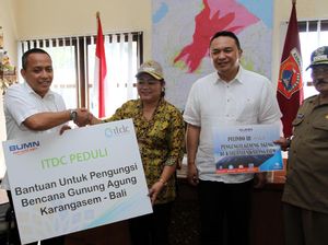 BUMN Bantu Pengungsi Gunung Agung