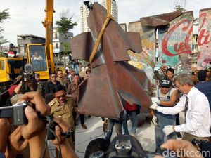 Tembok Berlin Dipasang di Kalijodo, Djarot: RPTRA akan Semakin Indah