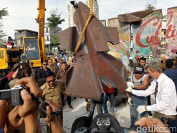 Tembok Berlin Dipasang di Kalijodo, Djarot: RPTRA akan Semakin Indah