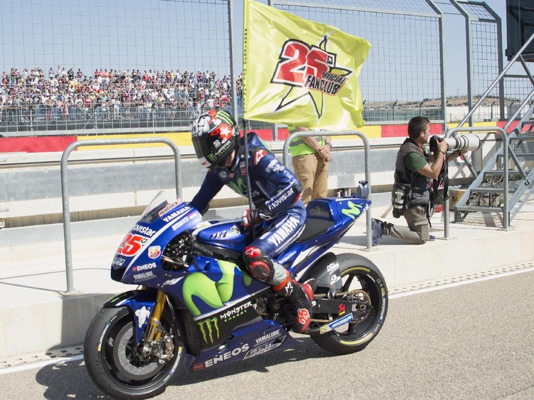 Performa Yamaha Kurang Oke, Vinales Akui Sulit Kejar Marquez