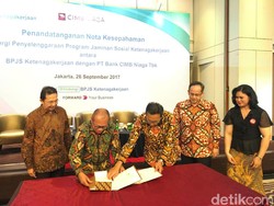 Mudahkan TKI Bayar Iuran, BPJS Ketenagakerjaan Gandeng CIMB Niaga
