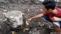 Disebut Mirip Badut It, Ini Patung di Klaten yang Bikin Heboh