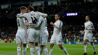 Real Madrid mencatatkan laju tak terkalahkan di kandang dalam ajang Liga Champions dengan rentetan 21 pertandingan, pada periode 27/9/2011–09/12/2014. (Foto: Gonzalo Arroyo Moreno/Getty Images)