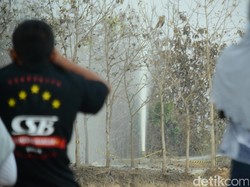 Semburan Air di Sumur Tambang Blora Jadi Lokasi Wisata Dadakan