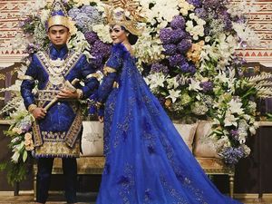 10 Inspirasi Pernikahan Anak Ketua MPR dengan Busana Adat Lampung