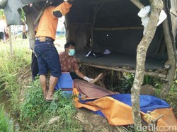 Mayat Perempuan Muda Tanpa Celana Ditemukan di Sawah