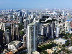 Enggak Pakai Macet, Keliling Jakarta & Bandung Naik Helikopter