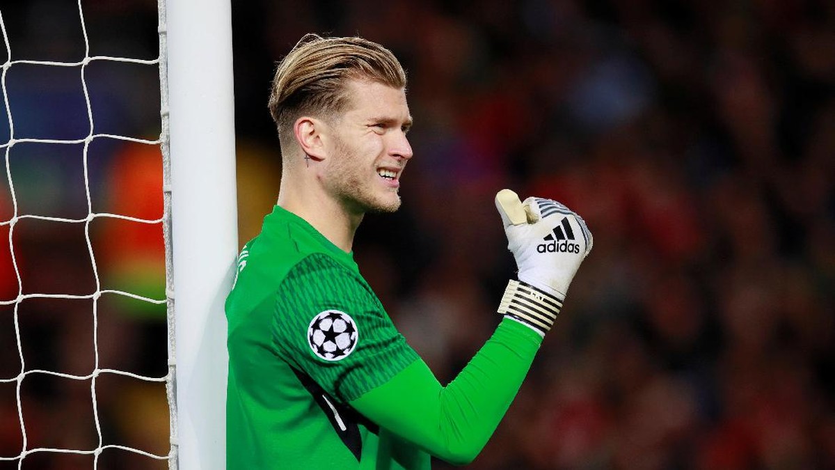 Loris Karius saat menjaga gawang Liverpool di Liga Champions musim ini. (Foto: Jason Cairnduff/Reuters)