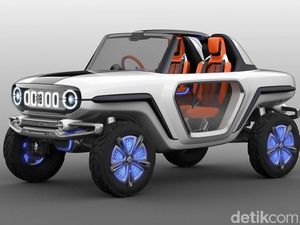 Mobil Listrik Hasil Perkawinan Suzuki Jimny dan Vitara