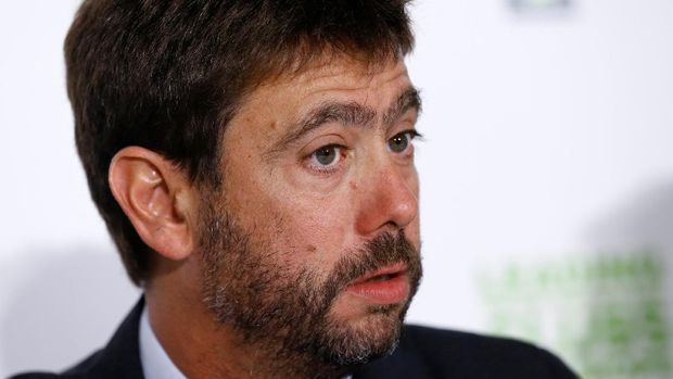 Newly appointed Chairman of European Club Association (ECA) Andrea Agnelli attends a news conference after ECA's General Assembly in Geneva, Switzerland September 5, 2017. REUTERS/Denis Balibouse