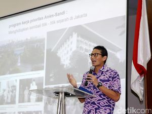 Sandiaga Minta Maaf Jakarta Marathon Terganggu Banyak Proyek