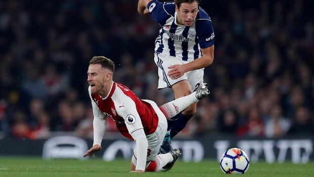 Arsenal tampil menekan sejak menit awal dan berhasil mencetak gol lewat Alexandre Lacazette.