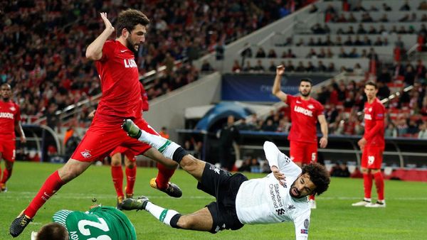 Spartak vs Liverpool Tanpa Pemenang