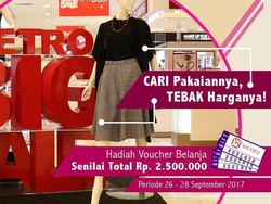 Cari Pakaiannya, Tebak Harganya!