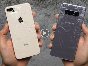 Adu Banting iPhone 8 vs Galaxy Note 8, Kuat Mana? Adu Banting iPhone 8 vs Galaxy Note 8, Kuat Mana?