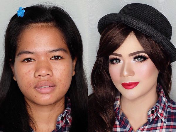Foto: The Power of Makeup, 5 Wanita Indonesia Ini Berubah Jadi Mirip Boneka