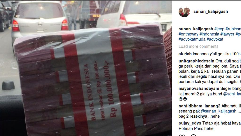 Gaya Pengacara Pamer Harta Gaya Pengacara Pamer Harta