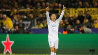 Cristiano Ronaldo telah tampil 150 kali dalam kompetisi-kompetisi antarklub UEFA bersama klub-klubnya (Sporting CP, Manchester United, Real Madrid). Jumlah ini setara dengan penampilan Jamie Carragher. (Foto: Wolfgang Rattay/Reuters)