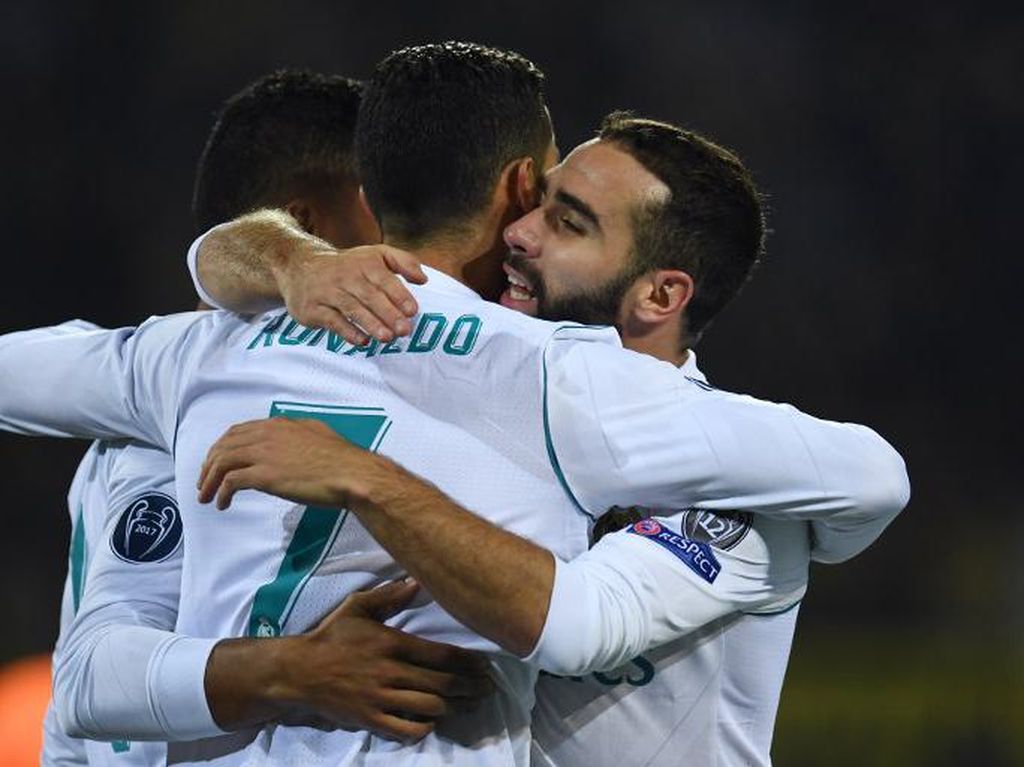 Madrid Raih Kemenangan Pertama di Signal Iduna Park Madrid Raih Kemenangan Pertama di Signal Iduna Park