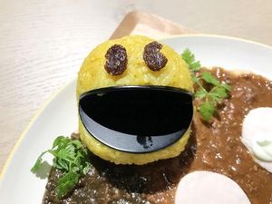 Ada Curry Rice Bentuk Pac-Man, Kayak Apa Ya Rasanya?
