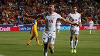 Penyerang Tottenham Hotspur, Harry Kane, jelas ada di posisi terdepan. Produktivitas golnya sudah kembali pasca Agustus. Harganya cukup mahal 12,5 juta pound. (Foto: Matthew Childs/Action Images via Reuters)