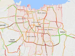 Lalu Lintas Jakarta Menggila Pagi Ini